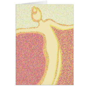 Cartão Dançar com sua música interior