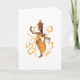Cartão Dançarina de Apsara