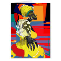 Dançarina de candombe