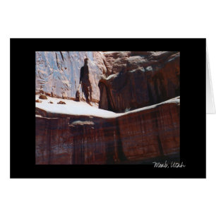 Cartão Dançarino da sombra