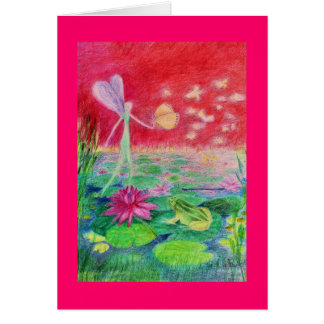 Cartão Dançarino de Waterlely