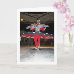 Cartão Dançarino Egípcio Tanoura