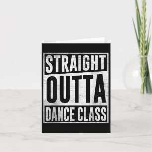 Cartão Dançarino Hetero Fora da Dança Cl