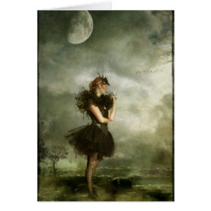 Cartão dançarino ideal do dia