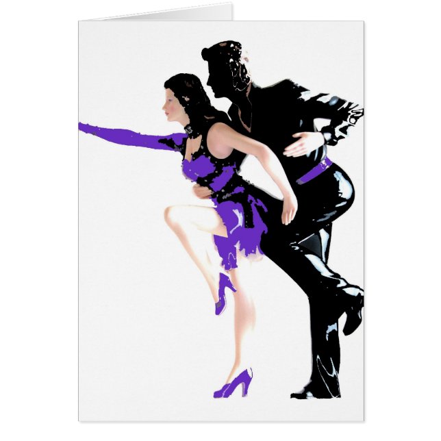 Cartão Dançarinos (Frente)