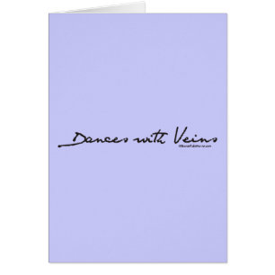 Cartão Danças com veias
