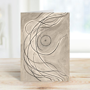 Cartão Dance Abstraction Abraham Walkowitz