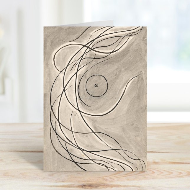 Cartão Dance Abstraction | Abraham Walkowitz (Criador carregado)