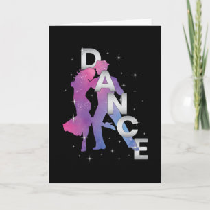 Cartão Dance Dancing Party Sport Music Dancer Idea