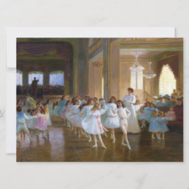 Cartão Dance Show (Classe de Balé para Jovens Dançarinos)