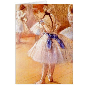 Cartão Dancer de Degas