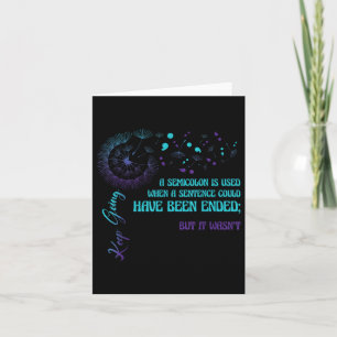 Cartão Dandelion Prevenção de Suicídio por Definição de S