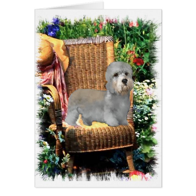 Cartão Dandie Dinmont Terrier Art Gifts (Frente)