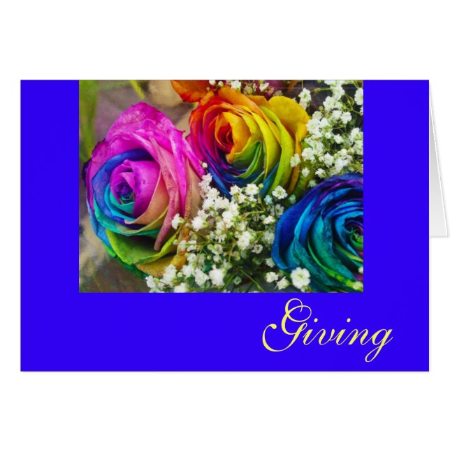 Cartão Dando (Frente Horizontal)