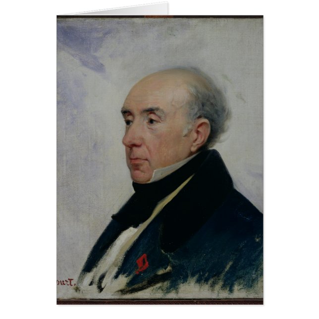Cartão d'Anglas de Francois Antoine Boissy (Frente)