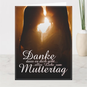 Cartão Danke, dass es dich gibt - Muttertag