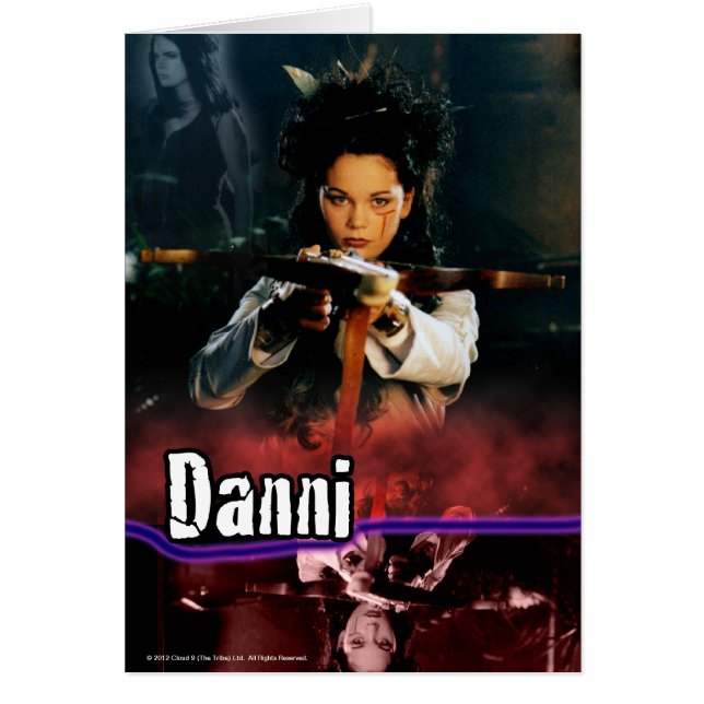 Cartão Danni o tribo (Frente)
