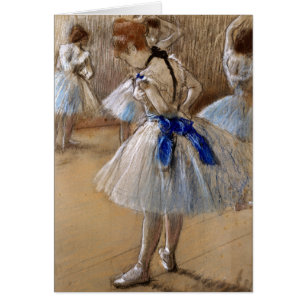 Cartão Danseuse (dançarino), Edgar Degas