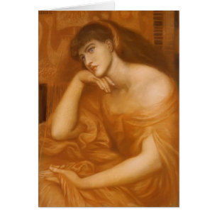 Cartão Dante Gabriel Rossetti: Penélope