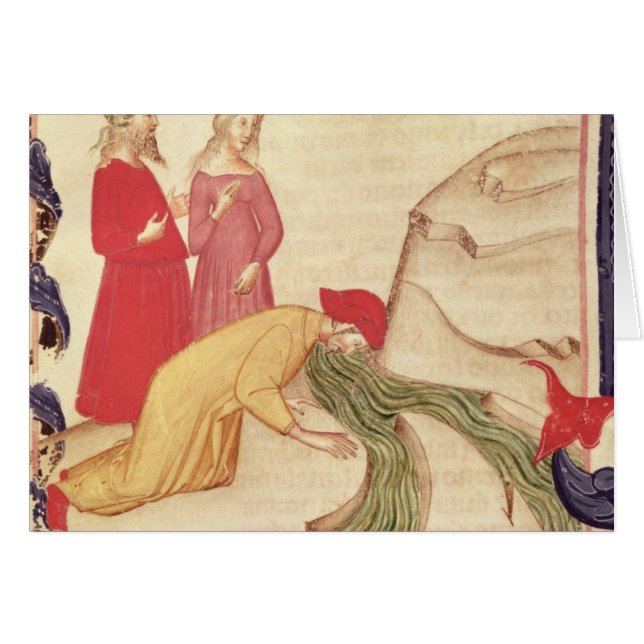 Cartão Dante que purifying antes de entrar (Frente Horizontal)