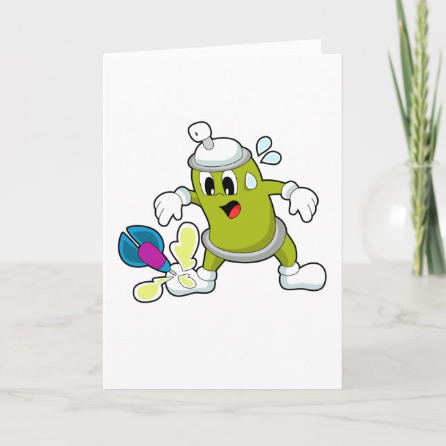 Cartão Dardos de spray de gelo Dardo (Frente)