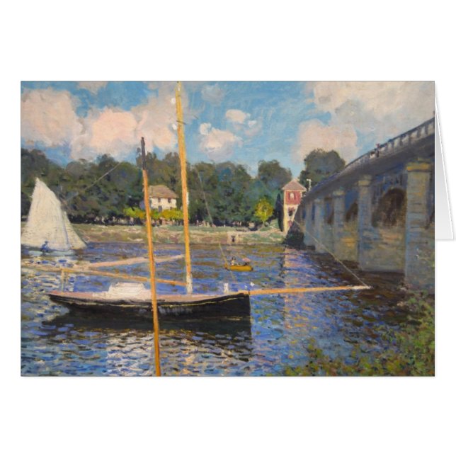 Cartão D'Argenteuil de Pont (Frente Horizontal)