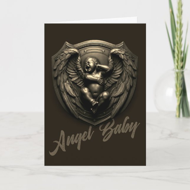 Cartão Dark Angel Baby (Frente)