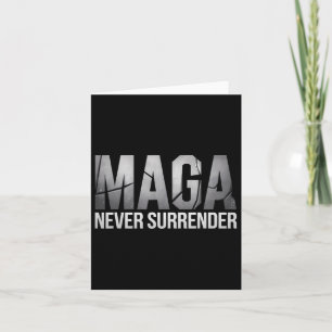 Cartão Dark Mega Trump 2024 Nunca renda