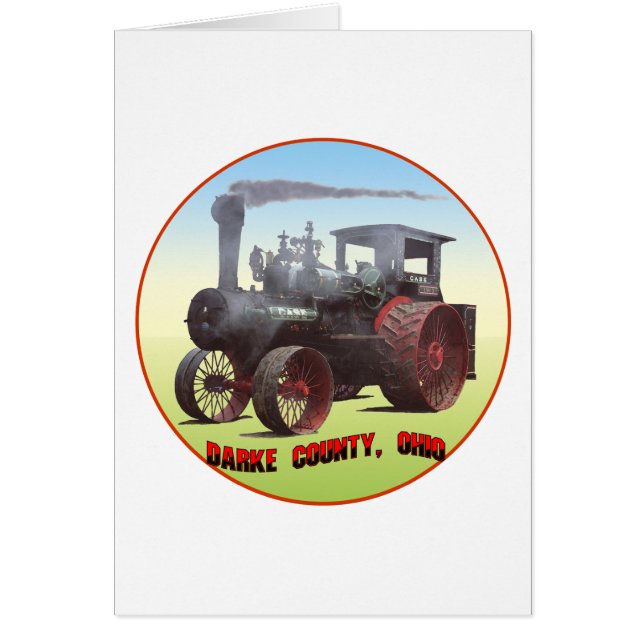 Cartão Darke County Ohio (Frente)