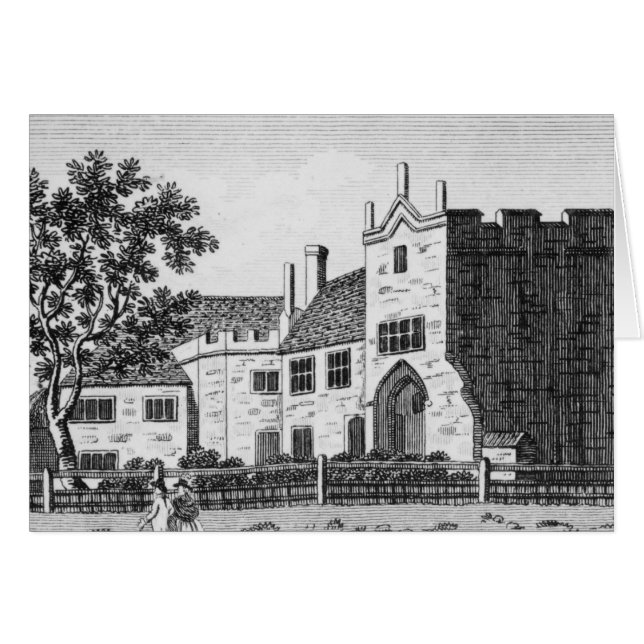Cartão Dartford Priory, Kent (Frente Horizontal)