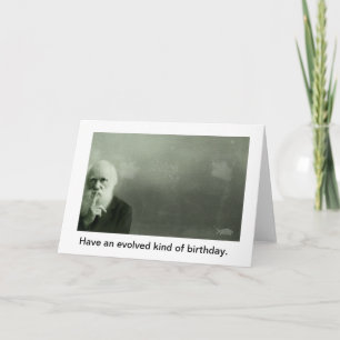 Cartão Darwin Birthday Card