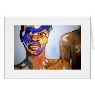 Cartão das belas artes