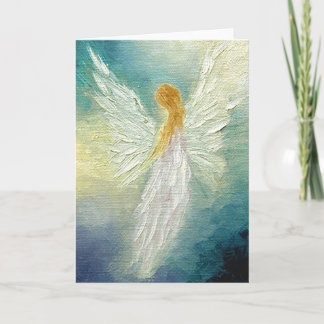 Cartão das belas artes do "anjo"