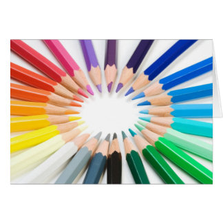 Cartão das cores verdadeiras