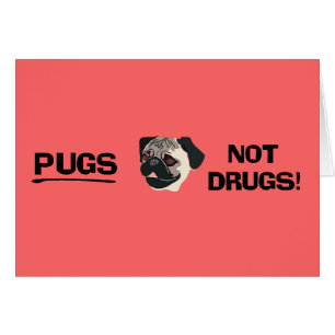 Cartão das drogas dos Pugs não
