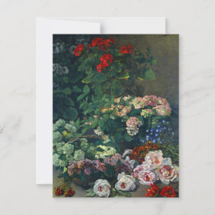 Cartão das Flores Monet Spring