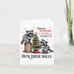 Cartão Das Janelas às Paredes Estou Sobre o Deck Esses Co