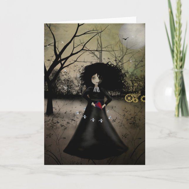 Cartão das libélulas da dança (Frente)