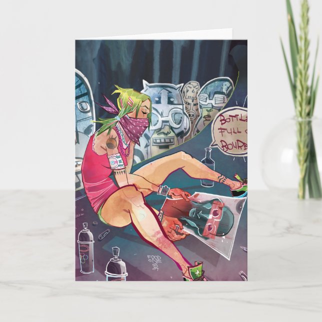 Cartão das minhocas (Frente)