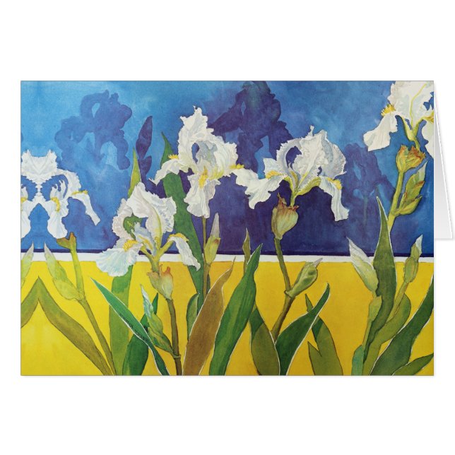 CARTÃO DAS SEMENTES CRESCENTES POR PERRY RITCHIE (Frente horizontal)