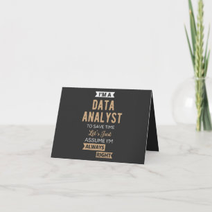 Cartão Data Analyst