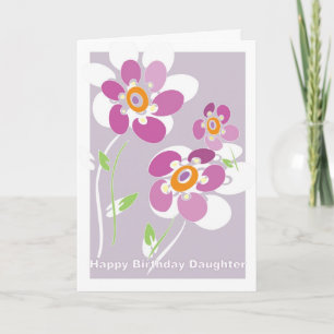 Cartão Daughter Birthday Card