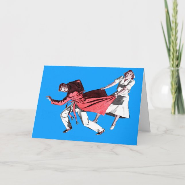 Cartão Dave mudou de ideia sobre a vasectomia (Frente)