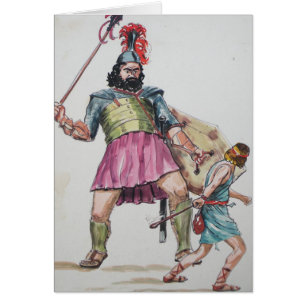 Cartão David contra Goliath