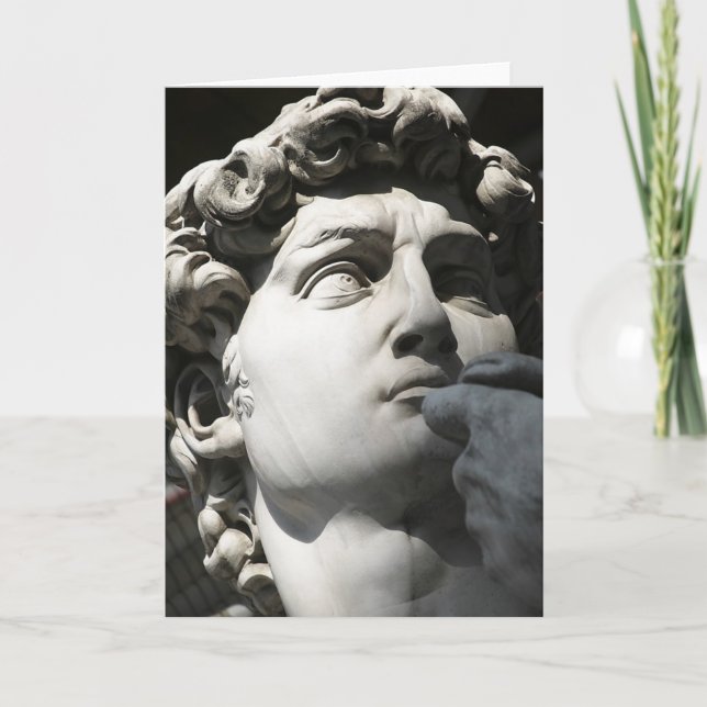 Cartão David de Michelangelo (Frente)