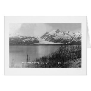 Cartão Davidson Glacier Alaska 1914