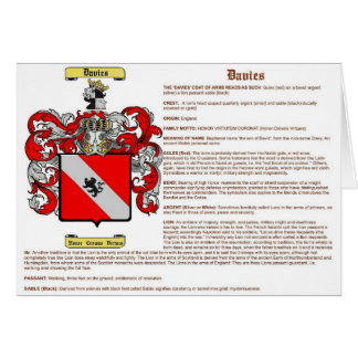 Cartão Davies (significado)