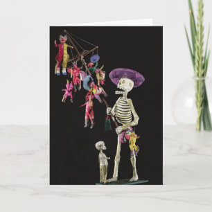 Cartão Day of the Dead: Toy Peddler, from Oaxaca