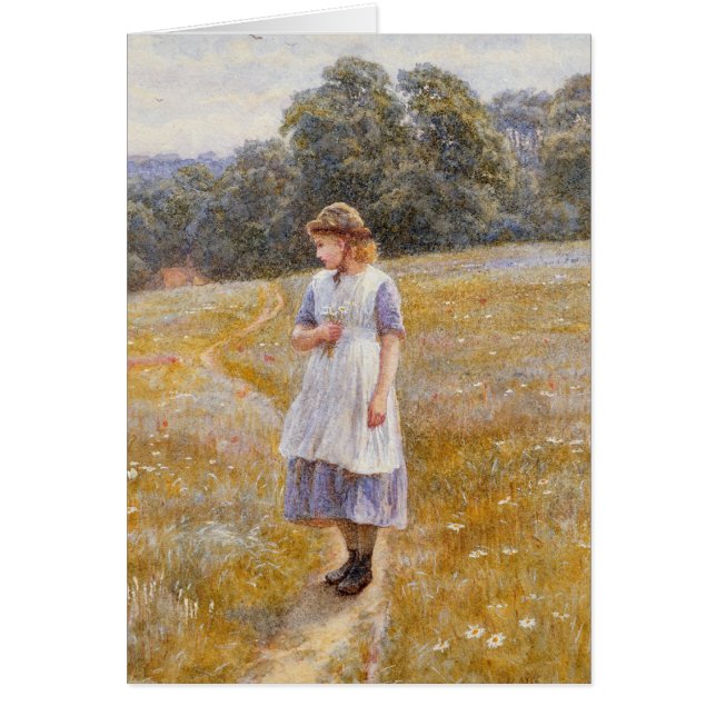 Cartão Daydreamer, 1878 (Frente)