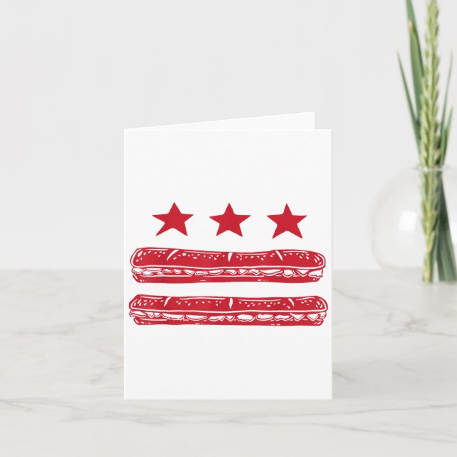 Cartão Dc Flag Sub Sandwich (Frente)